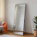 Full Length Floor Mirror, 64" X 21" X 0.55", Black