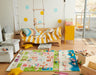 71X52Inch Oversized Educational Playtime Rug For Kids