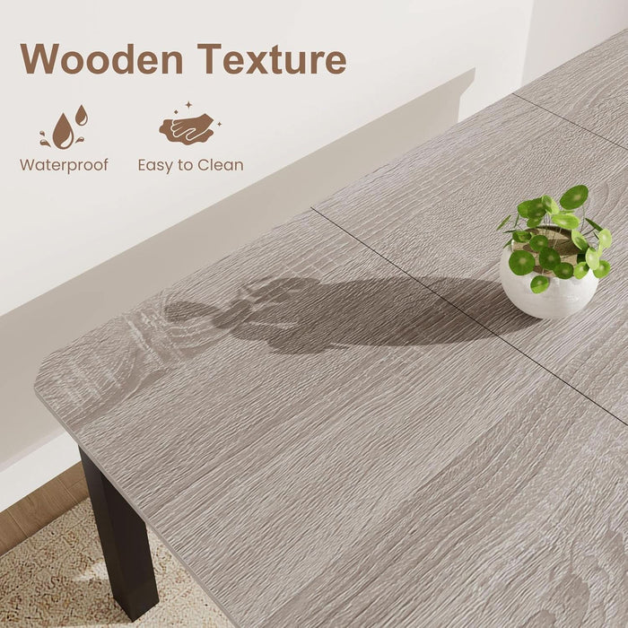 78.7″ Dining Table for 8-10 People, Large Kitchen Table (Only Table)