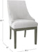 Home Decor | Upholstered Anywhere Dining Chair | Accent Chairs for Living Room & Bedroom | Decorative Home Furniture - Neutral Textured Solid (Single Pack)