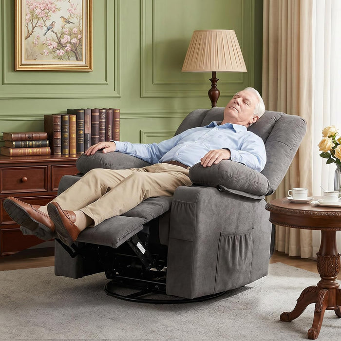 Rocker Recliner Chair with Massage and Heat