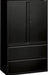 Brigade 800 Series Lateral File Cabinet with Storage, Letter/Legal, 2-Drawer, Black, 19 1/4" D