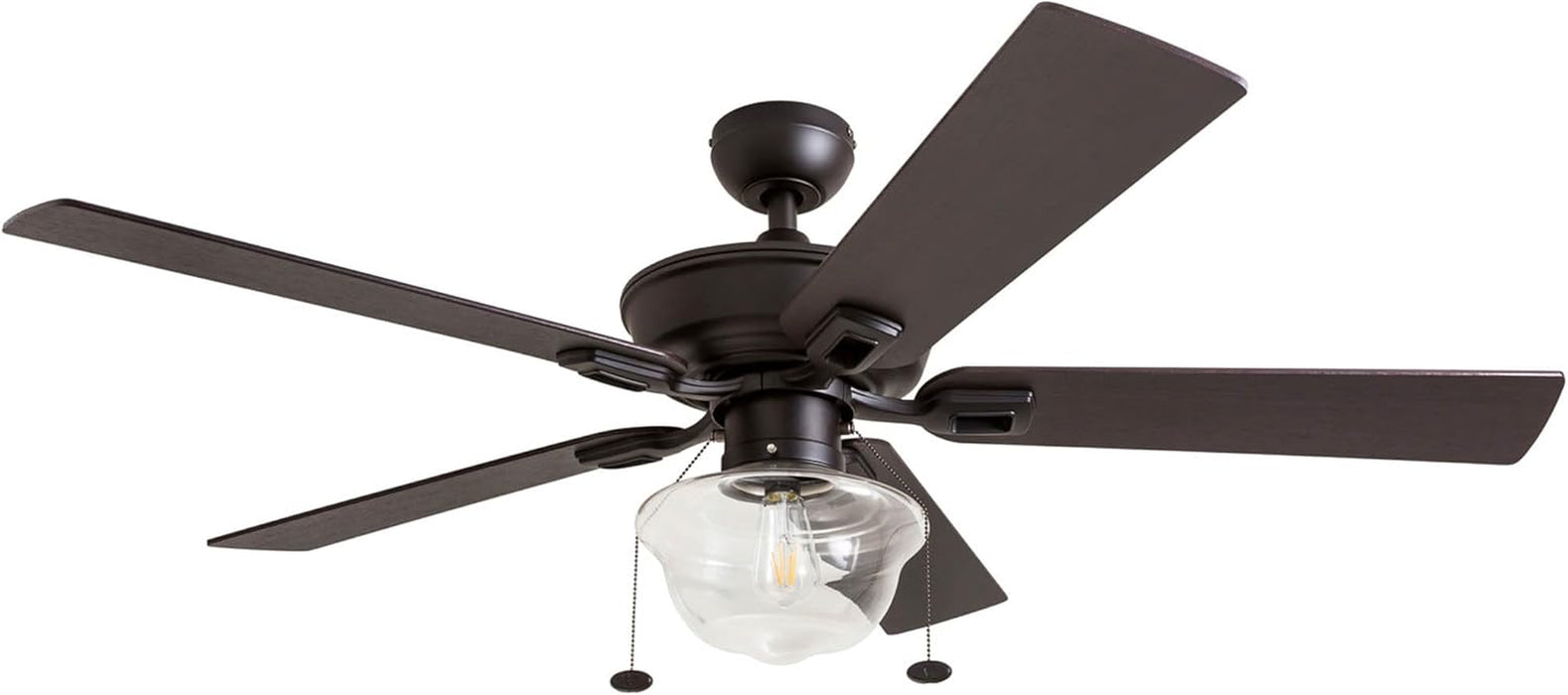 52 Inch Modern Farmhouse Integrated Led Ceiling Fan