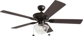 52 Inch Modern Farmhouse Integrated Led Ceiling Fan