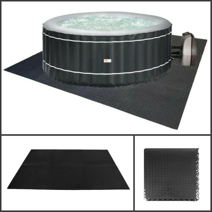 LAY-Z SPA COMPATIBLE THICK HOT TUB FLOOR PROTECTOR GROUND MATS / QUICK DELIVERY