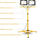 LED Work Light Telescoping Tripod Weatherproof Industrial