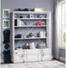 Cargo Bookshelf & Ladder (TV Stand) in White