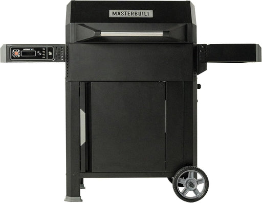 Autoignite 545 Digital Charcoal Grill and Smoker Combo for Easy Grilling, Digital Control, App, Sear Plate, Mini Hopper and 545 BBQ Cooking Square In. in Black