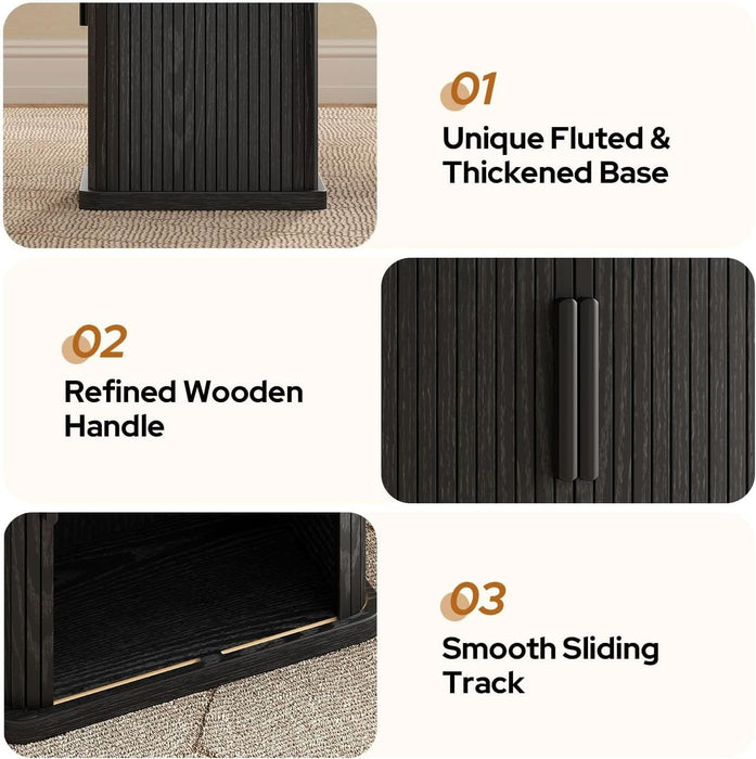 78.7" Rectangular Dining Table for 6/8/10, Kitchen Dinner Table, Black