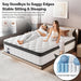 Queen Mattress, 12 Inch, Hybrid Mattress in a Box, Medium Firm