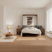 Queen Murphy Wall Bed With Hydraulic 64InchMapleFinish