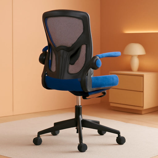 Office Chair, High Back Desk Chair Adjustable Height and Ergonomic Design Home Office Computer Chair Executive Lumbar Support Padded Flip-Up Armrest Swivel Task Chair