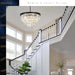 Large Black Crystal Chandelier 30 Inch RoundCrystal