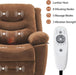 Power Rocking Recliner with Massage & Heat