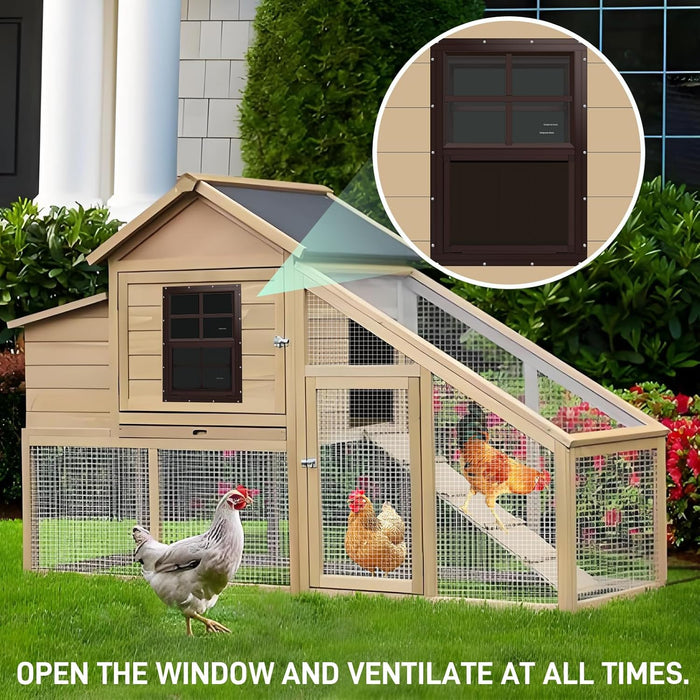 2 Pack Shed Window, 18" W X 23" H Flush Mount Window with Tempered Glass for Sheds, Chicken Coops, Garage and Playhouse (Brown)