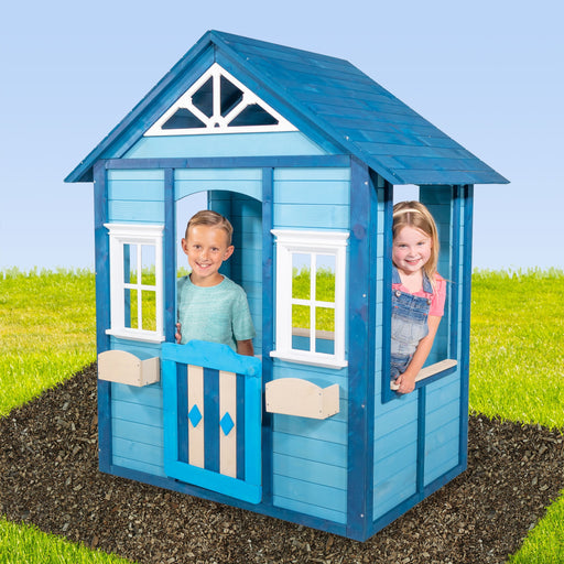 Woodbridge Wooden Playhouse, Blue