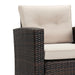 Barrada Rattan 7 - Person Seating Group with Cushions