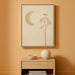 Arvelo Moon Canvas Wall Art, Neutral Celestial Decor for Bedroom & Living Room, Ready to Hang
