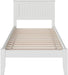 , Nantucket Twin XL Platform Bed, White