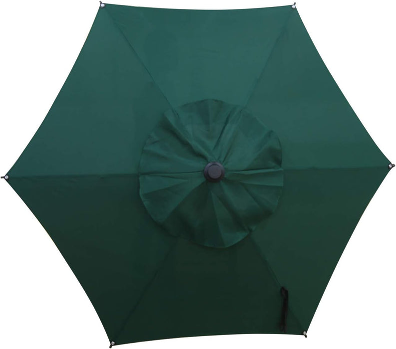 Patio Umbrella Outdoor Umbrella Patio Market Table Umbrella with Push Button Tilt and Crank for Garden, Lawn, Deck, Backyard & Pool