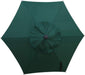 Patio Umbrella Outdoor Umbrella Patio Market Table Umbrella with Push Button Tilt and Crank for Garden, Lawn, Deck, Backyard & Pool
