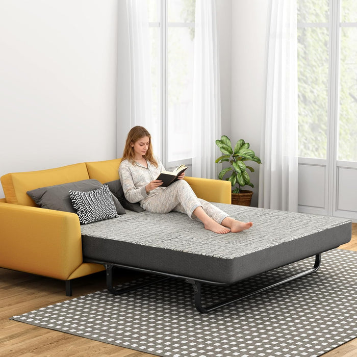 4-Inch Memory Foam Sofa Mattress Queen Size