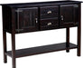 48" Solid Wood Sideboard Buffet Cabinet with Storage Drawers