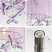 Pink 13Inch Light Chandelier With Handmade Lampshade