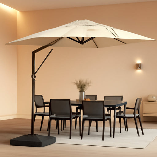 9' X 12' Cantilever Patio Umbrella Rectangular Outdoor Umbrellas