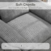 Grey 360deg Rotating Armchair ConcealedStorageSystemPro