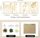 4 Pack Gold Wall Art Decor, Minimalist Single Line Real Metal Wall Art, Woman'S Body Shape Abstract Wall Art (Gold Classic Style, 17 X 11.8'')