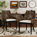 Natural Cane Mesh Rattan Accent Chair, Tropical Coastal Woven Back Armchair with Beige Fabric Cushion & Black Tapered Wood Legs, Ergonomic Comfort for Living Room Bedroom