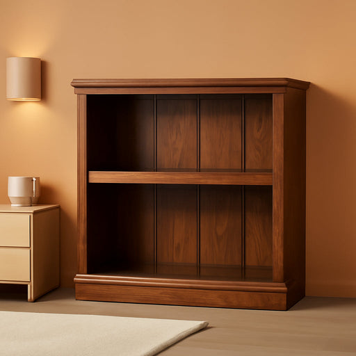 Miscellaneous Storage 2-Shelf Bookcase/ Book Shelf, Washington Cherry Finish