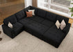  Oversized Sectional Sleeper Sofa with Storage