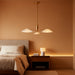 Modern Glass Chandeliers, Sputnik Chandelier Gold Pendant Lighting Fixture Glass Shade Ceiling Light for Dining Room Kitchen Island