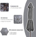 Patio Umbrella, Outdoor Umbrella with Crank