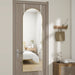 Door Mirror, Arched Full Length Mirrors over the Door, 14"X 48" Hanging or Wall Mirror, Full Body Mirrors, Gold