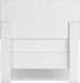 Signature Design by Ashley Hallityn Casual Twin Panel Platform Bed, Foundation or Box Spring Not Needed, White