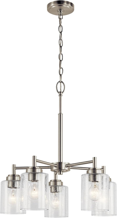 Winslow 19.75 Inch Brushed Nickel Chandelier Lighting
