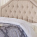 Angelica Headboard, King / Cal King, Light Beige
