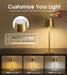 3 Pack Cordless Table Lamp, Battery Operated Lamp - Portable Waterproof Rechargeable Table Lamp W/ 3 Color Temps & Stepless Dimming for Dinner, Desk, Cafe, Outdoor (Brushed Gold)
