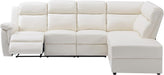 L-Shaped Reclining Sectional Sofa with Storage Chaise