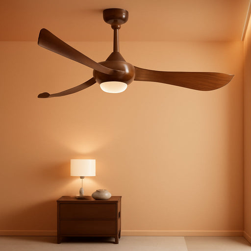 52 Inch Ceiling Fan with Light Reversible DC Motor