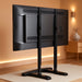 Universal TV Stand for 19-75 Inch LCD LED Tvs, Height Adjustable TV Legs Replacement Hold up to 110 Lbs, Table Top TV Stand Base, Max VESA 800X600Mm