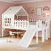 Premium SolidWood TwinXL Loft Bed With SlidingRails