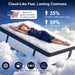 14 Inch Queen Mattress, Upgraded 7-Zone Support Hybrid Queen Size Mattress in a Box with Cooling Gel Memory Foam & Pocket Coils for Back Pain Relief, 365-Night Trial, Motion Isolation, Medium Firm