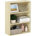 Pasir 3-Tier Open Shelf Bookcase, Maple