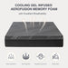 Queen Size Mattress 10 Inch Gel Memory Foam Medium