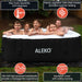 ALEKO Inflatable Improved Version 6 Prs Hot Tub 250 Gallon up to 130 Bubble Jets