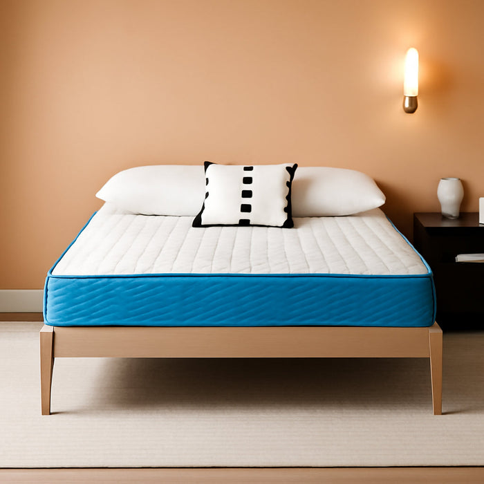 Twin 10 Inch Hybrid Mattress With Tight Top And Pocketed Coils